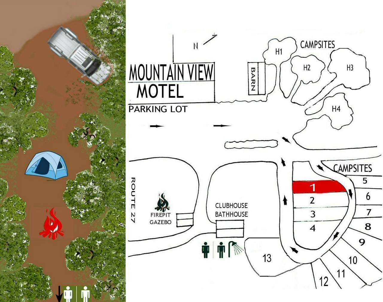 Picture of the site