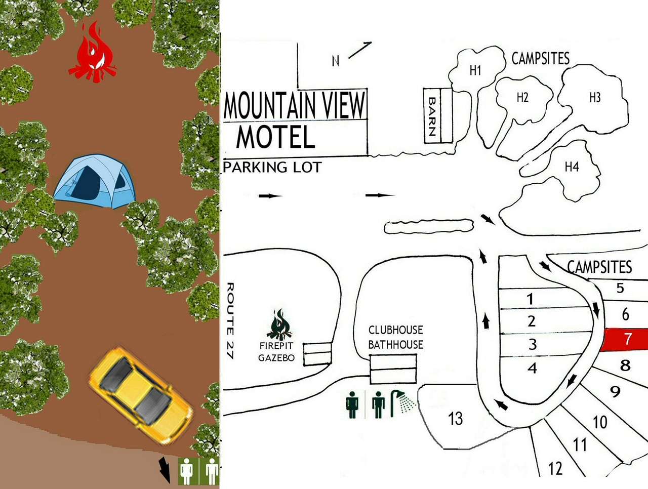 Picture of the site
