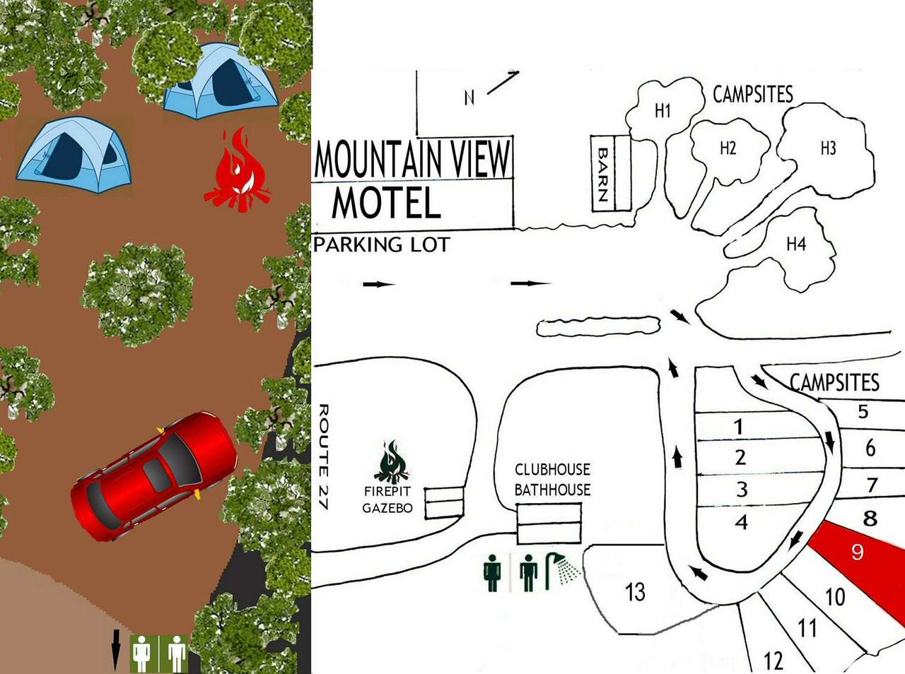 Picture of the site
