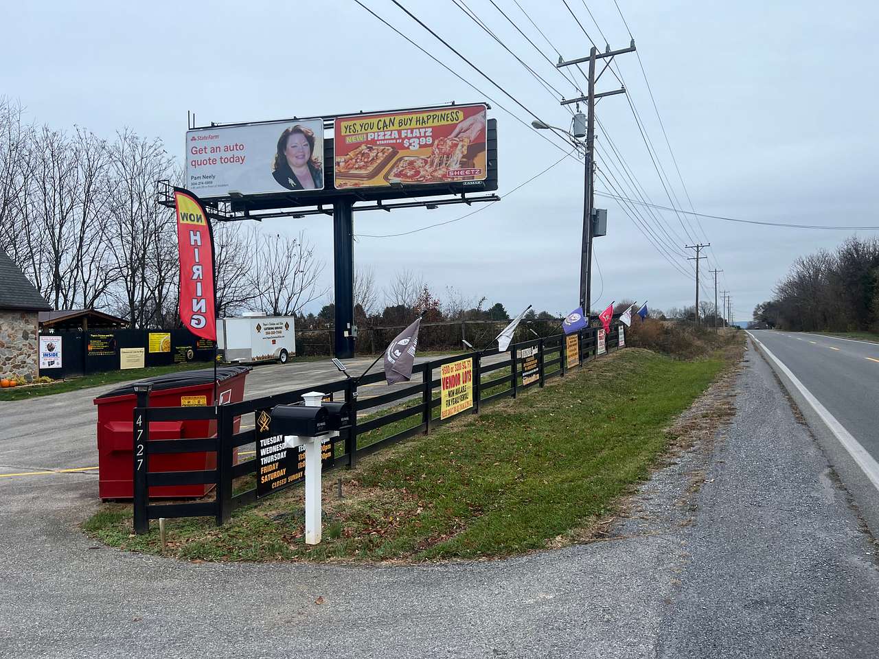 Picture of the site