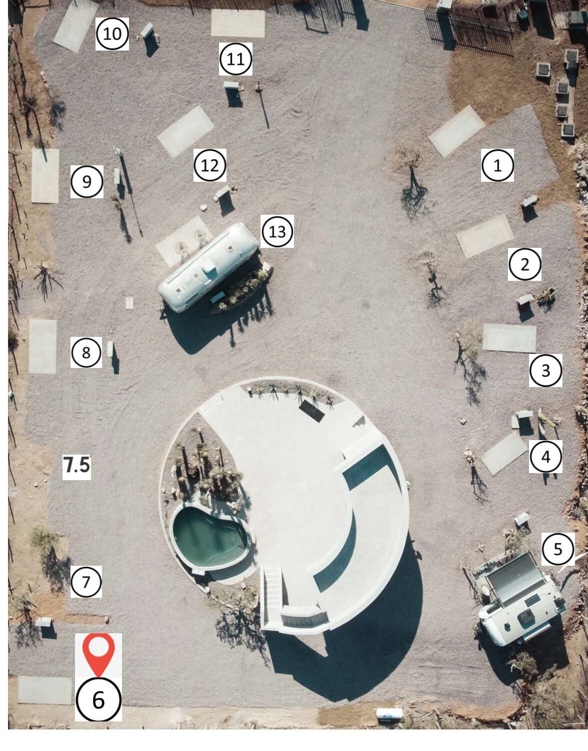 Picture of the site