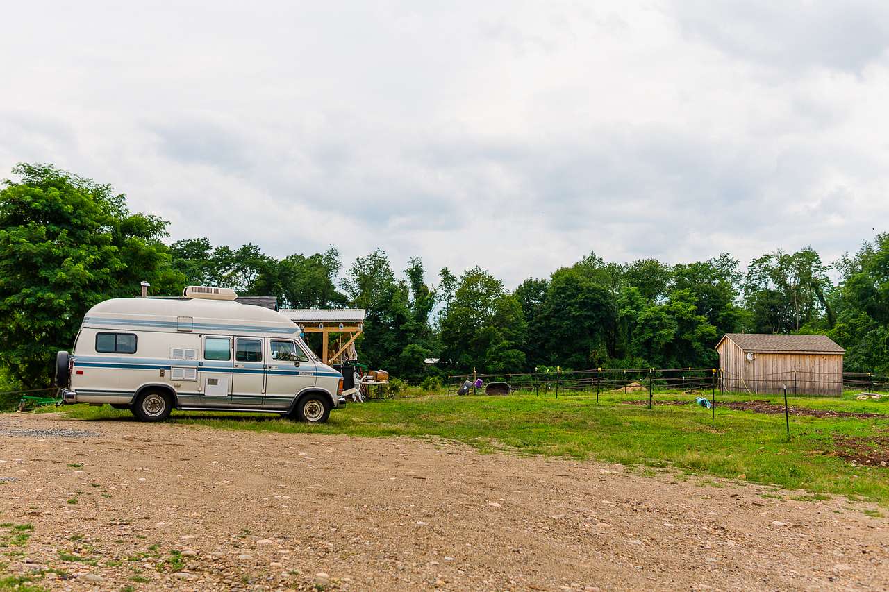 The main RV parking spot