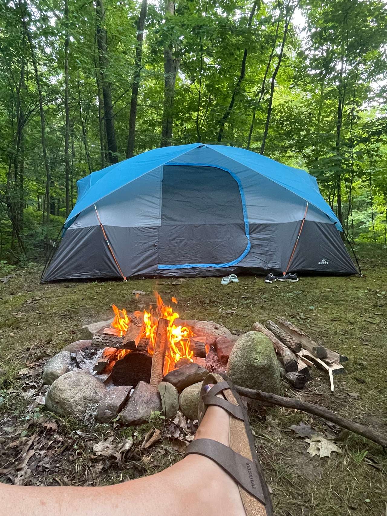 View tents photos of Al 's camp