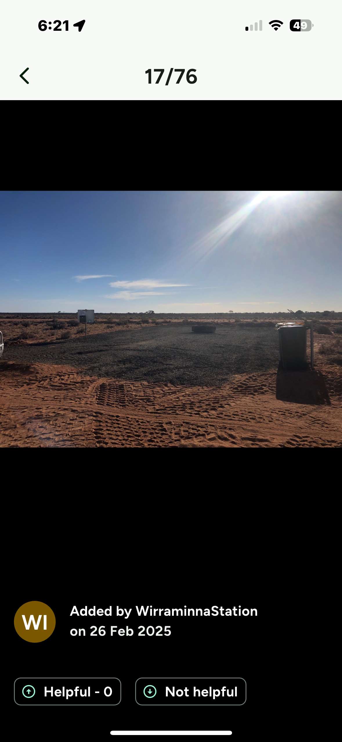Picture of the site