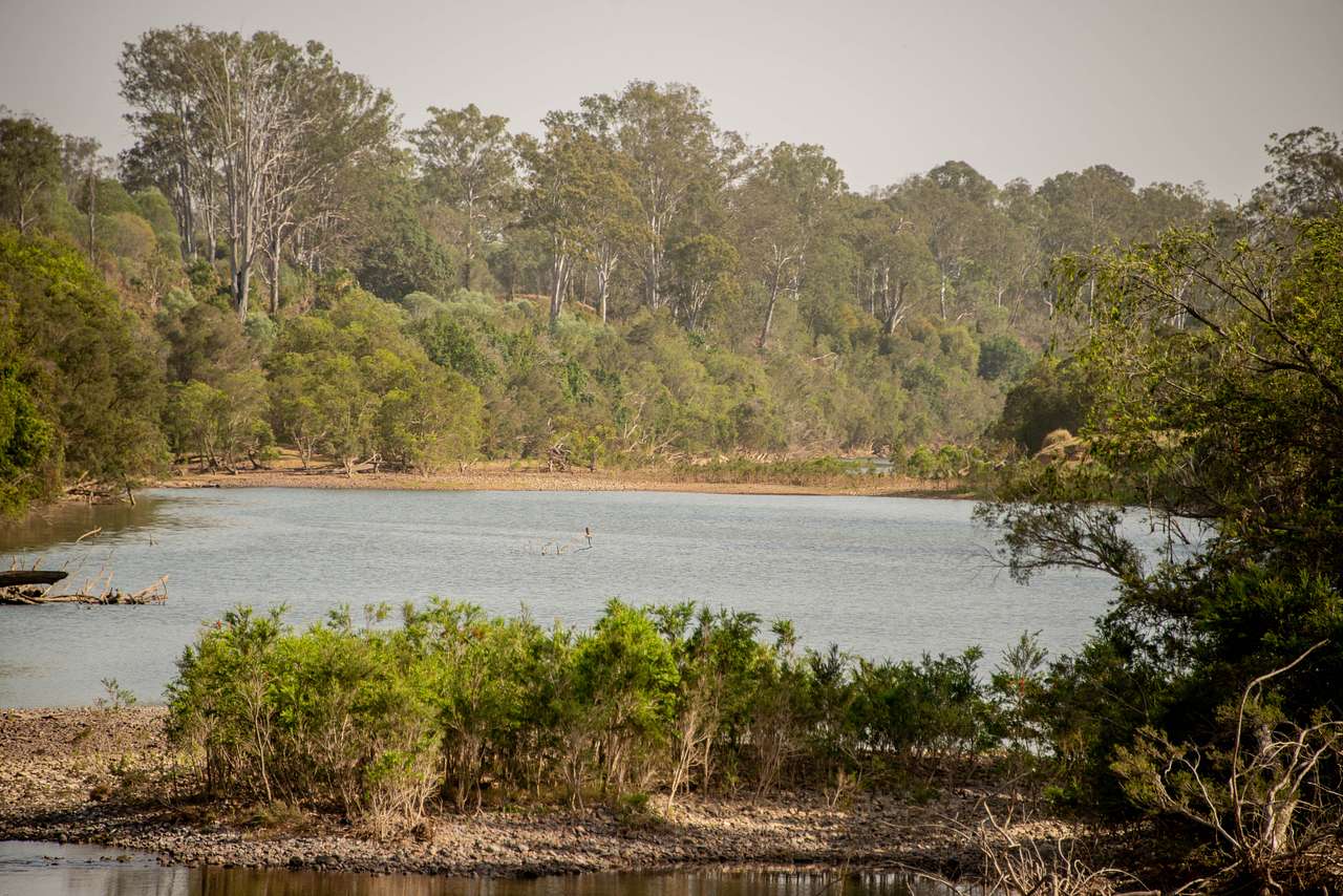 View of the river