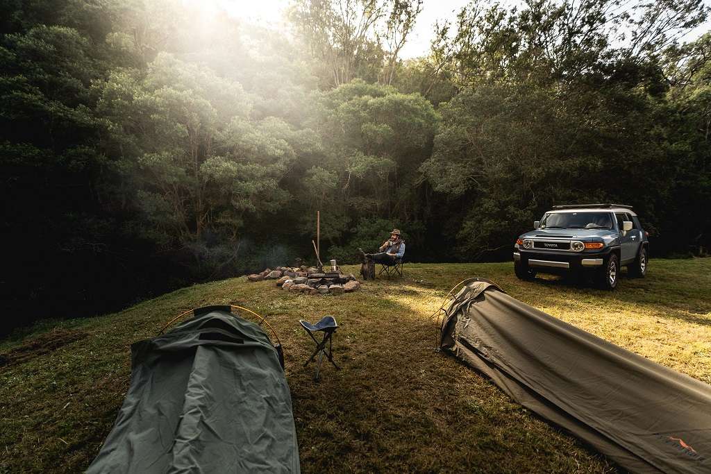 Bush camping at its finest