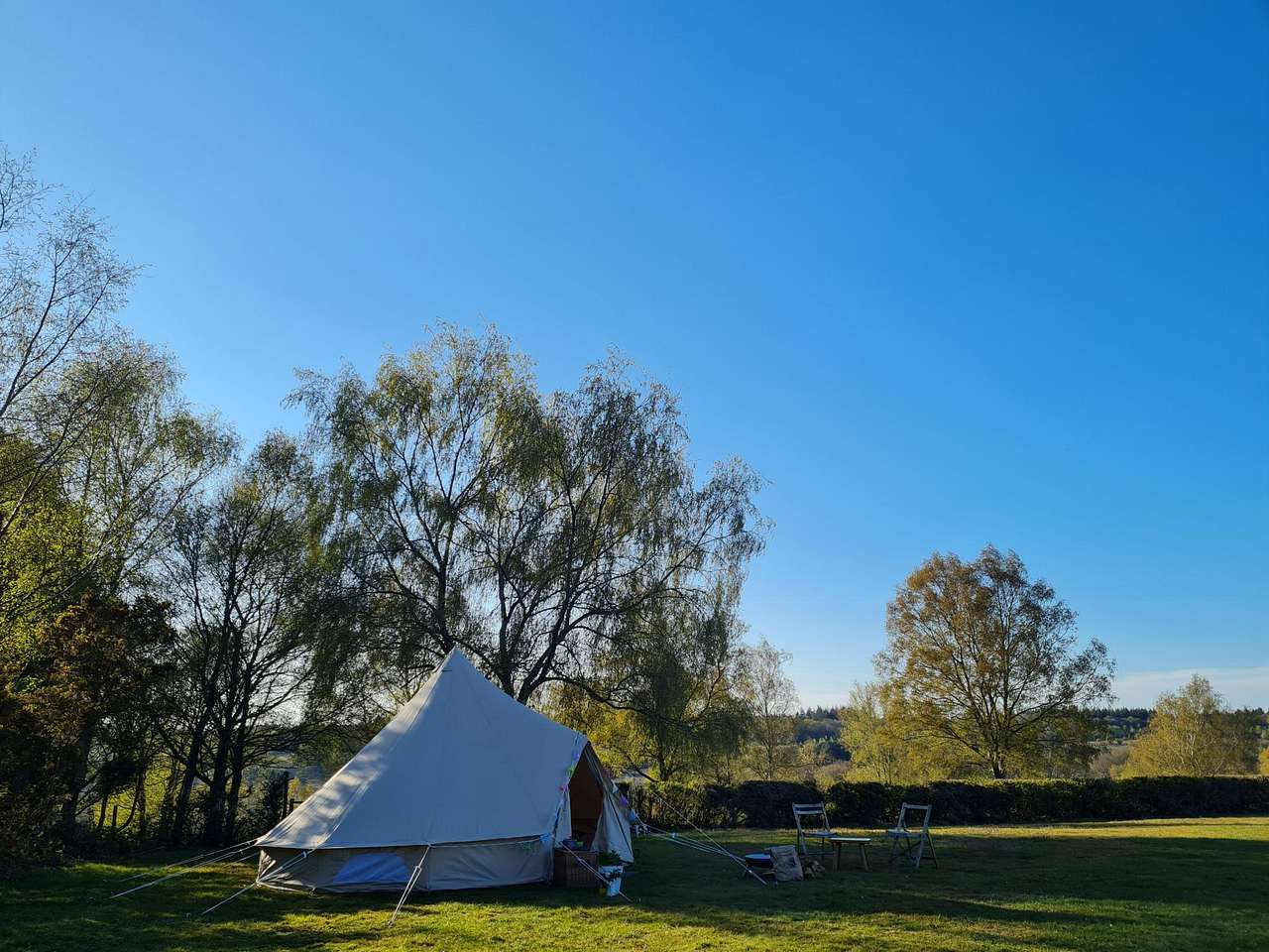 Bell Tent for Family or 5 adults