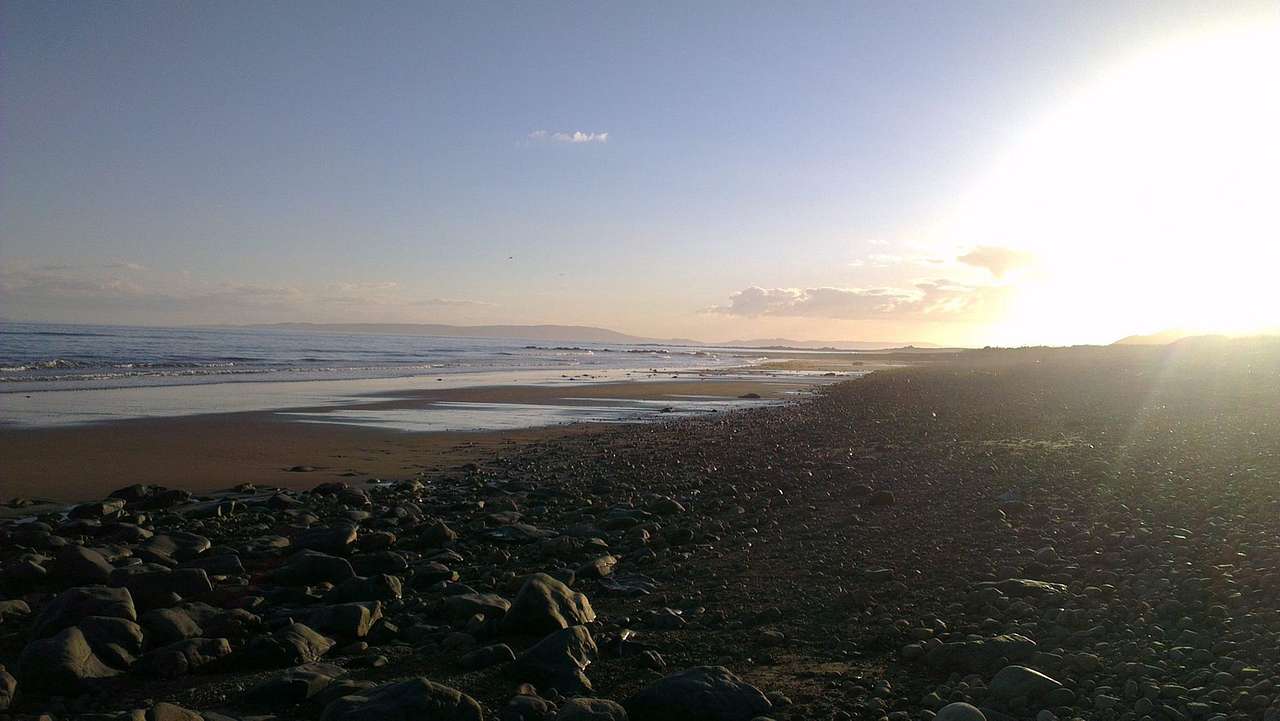 Local beach looking towards the Mull of Kintyre