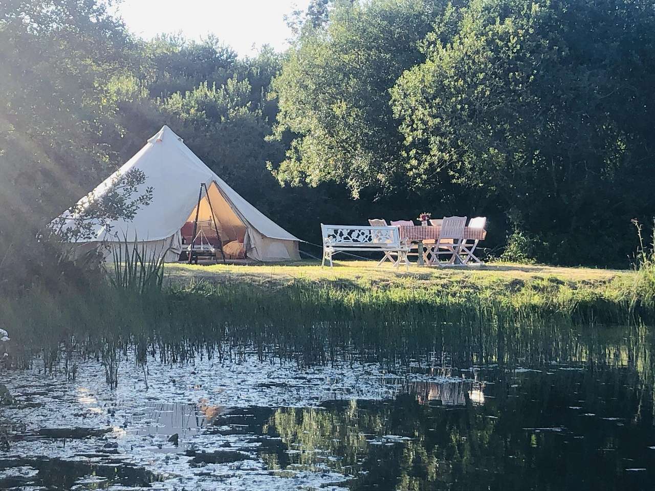 Rose 6M Private Bell Tent - Sleeps 4/5