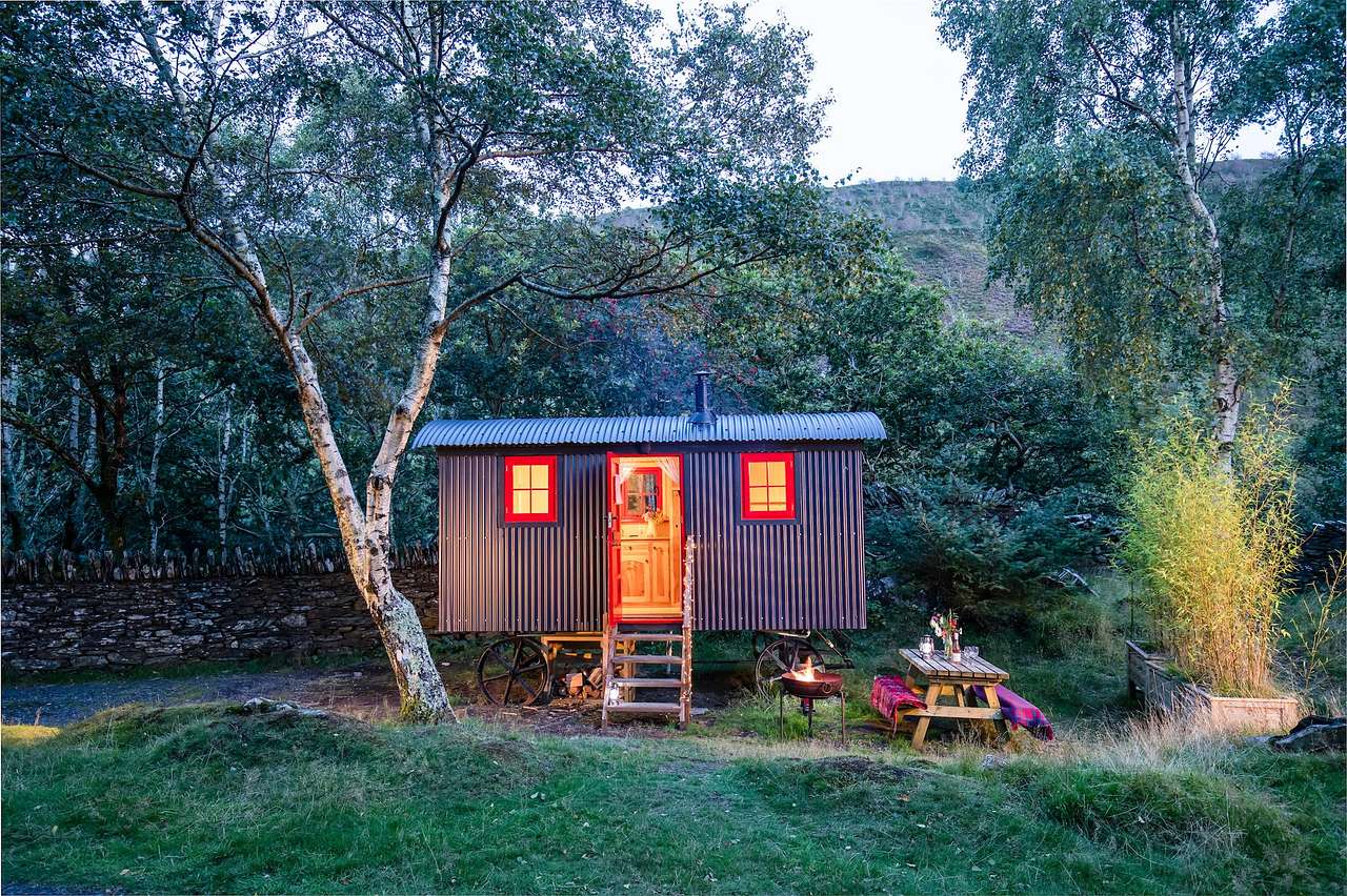 Graig Wen Jones the Shepherd's Hut