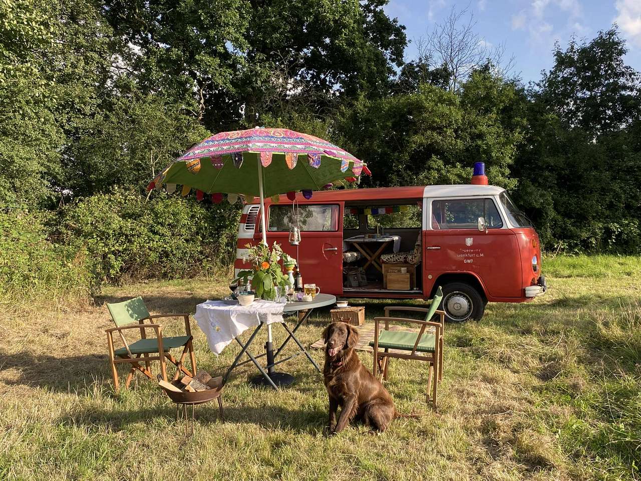 Glamping at Brandiers Farm