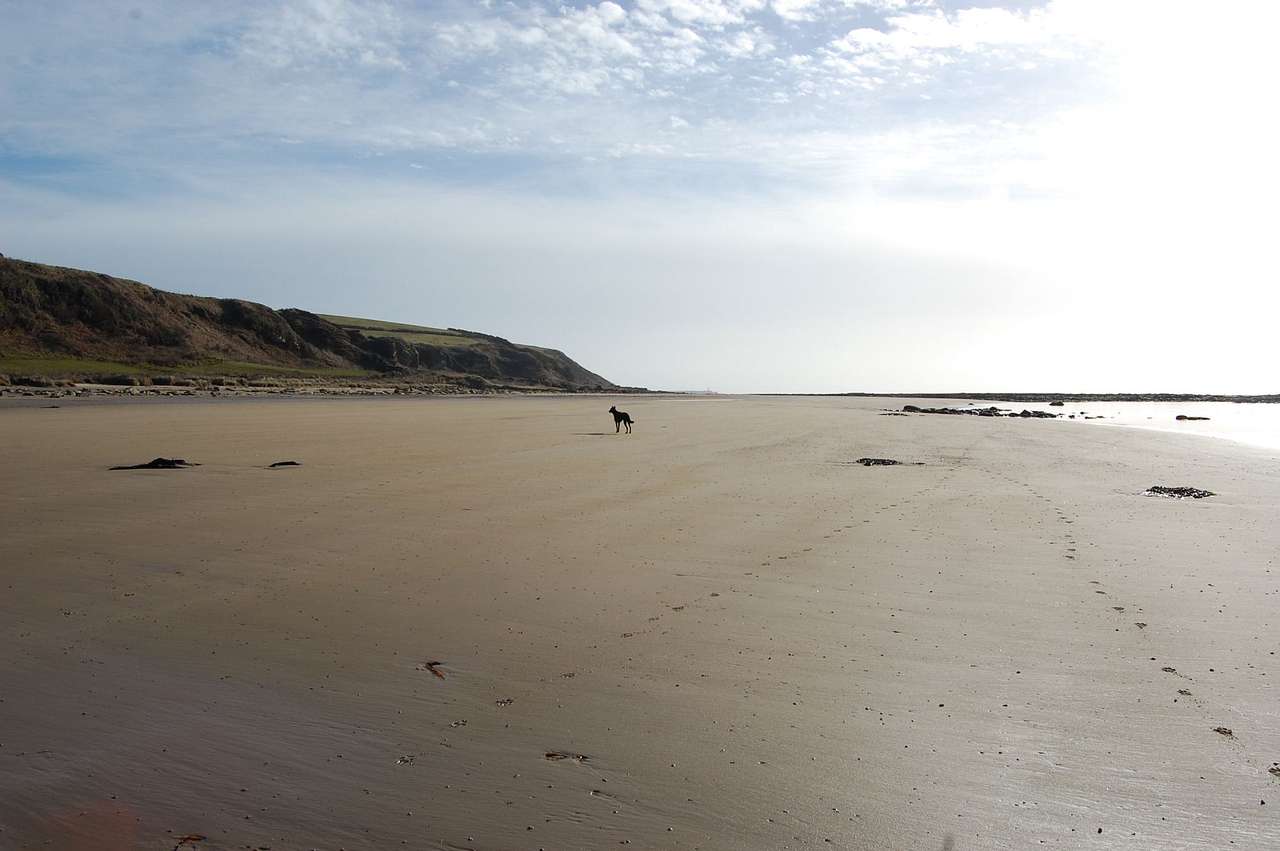 Torrylinn Beach - 15 minutes walk from our site
