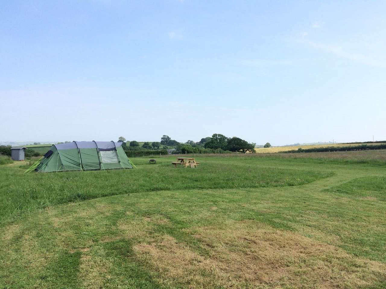 Grass Camping pitch