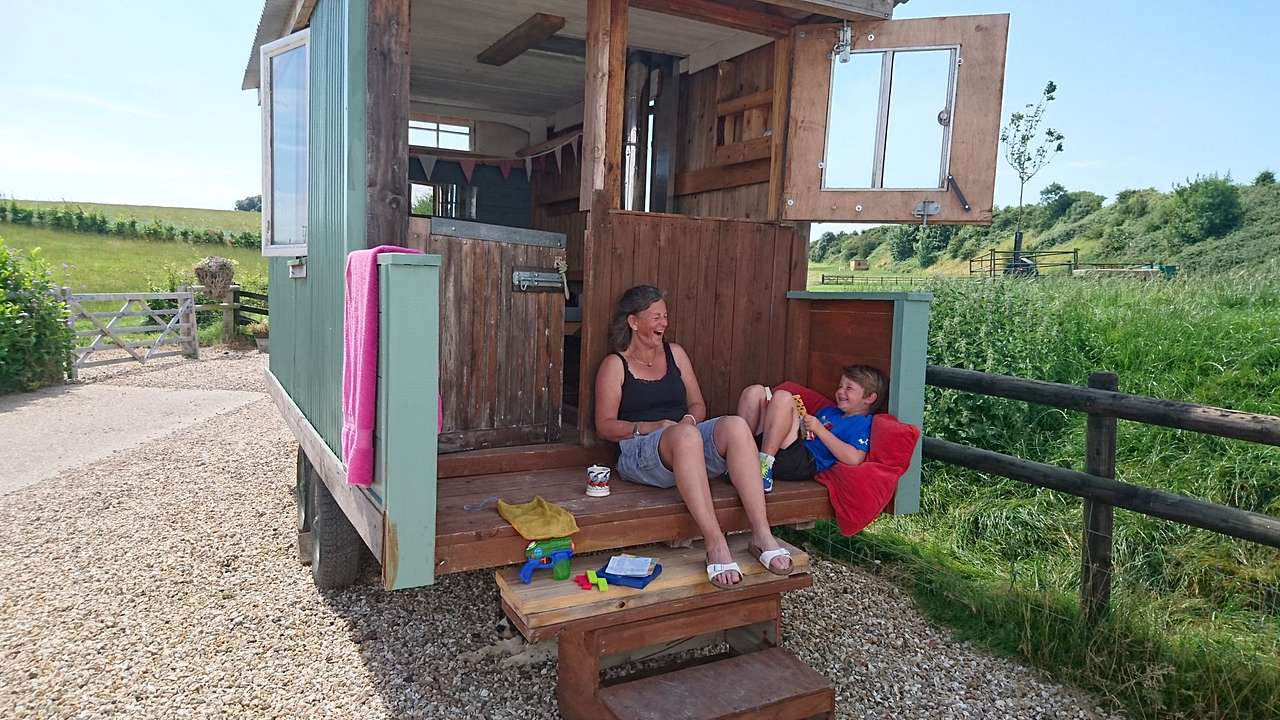 Seth, The Shepherd's Hut Bank Holiday