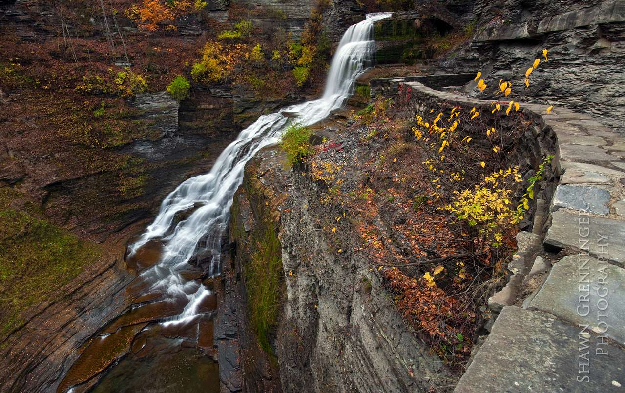 Lucifer Falls dressed in Autumn Colors.