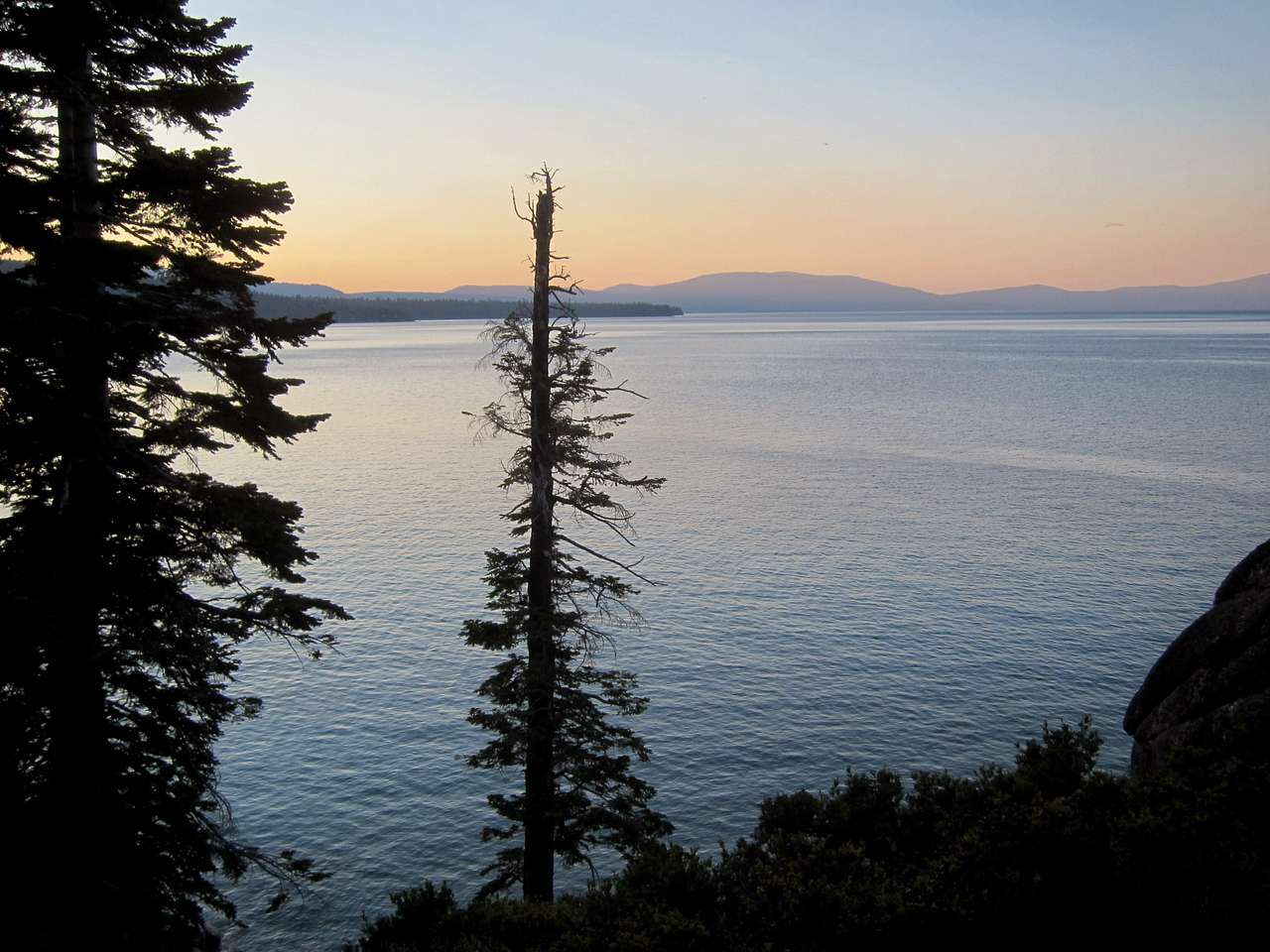 You can hike directly from the Beach Loop sites at DL Bliss to Emerald Bay - a great hike!