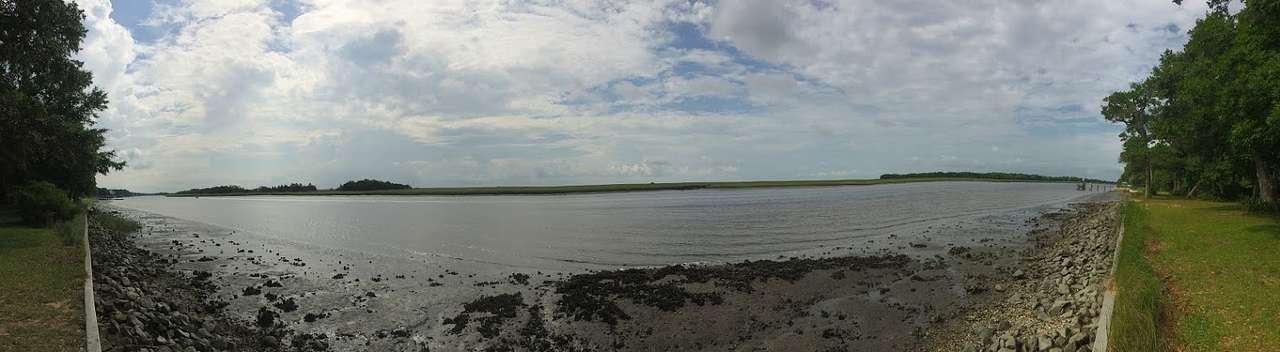 Intracoastal Waterway Panorama at Buck Hall Recreation Area