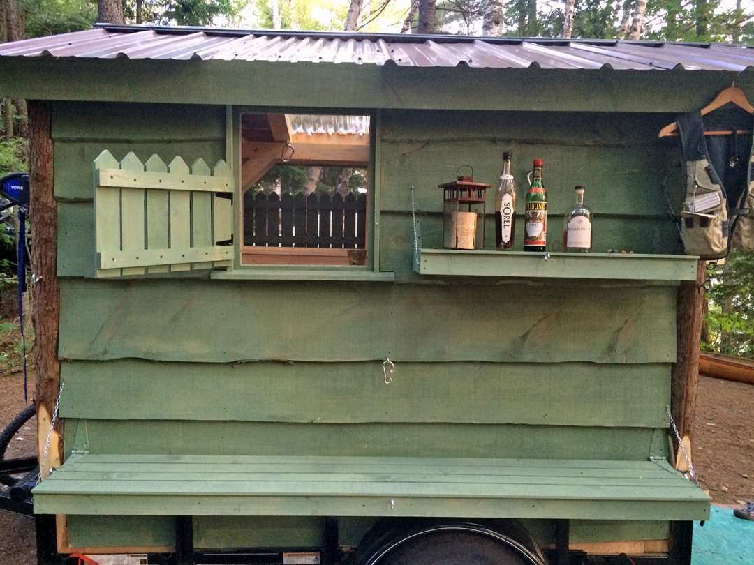 Bar is open. 