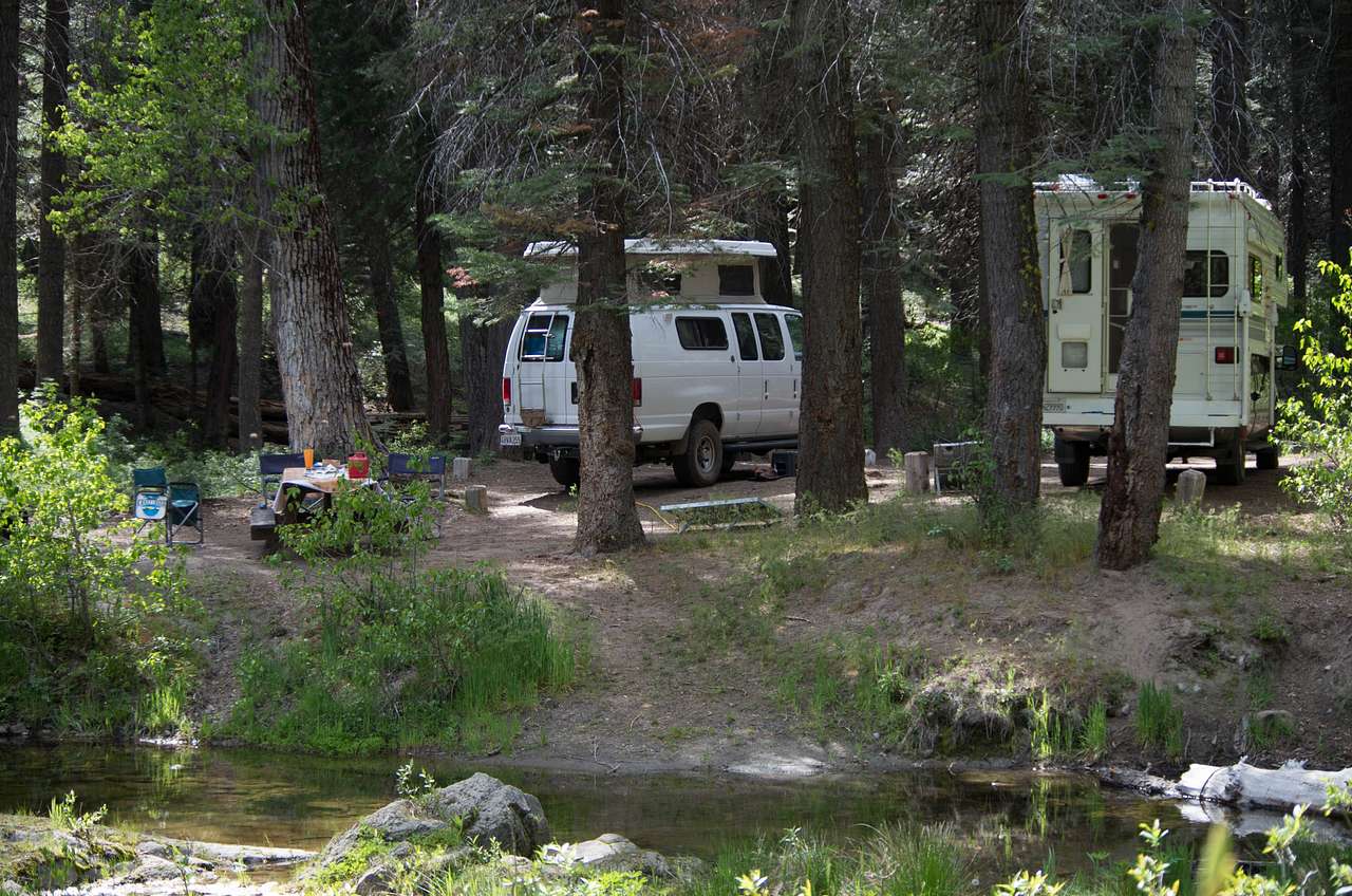 Furthest campsite (double) from entrance