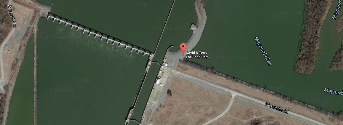 Arkansas River - David D. Terry Lock and Dam