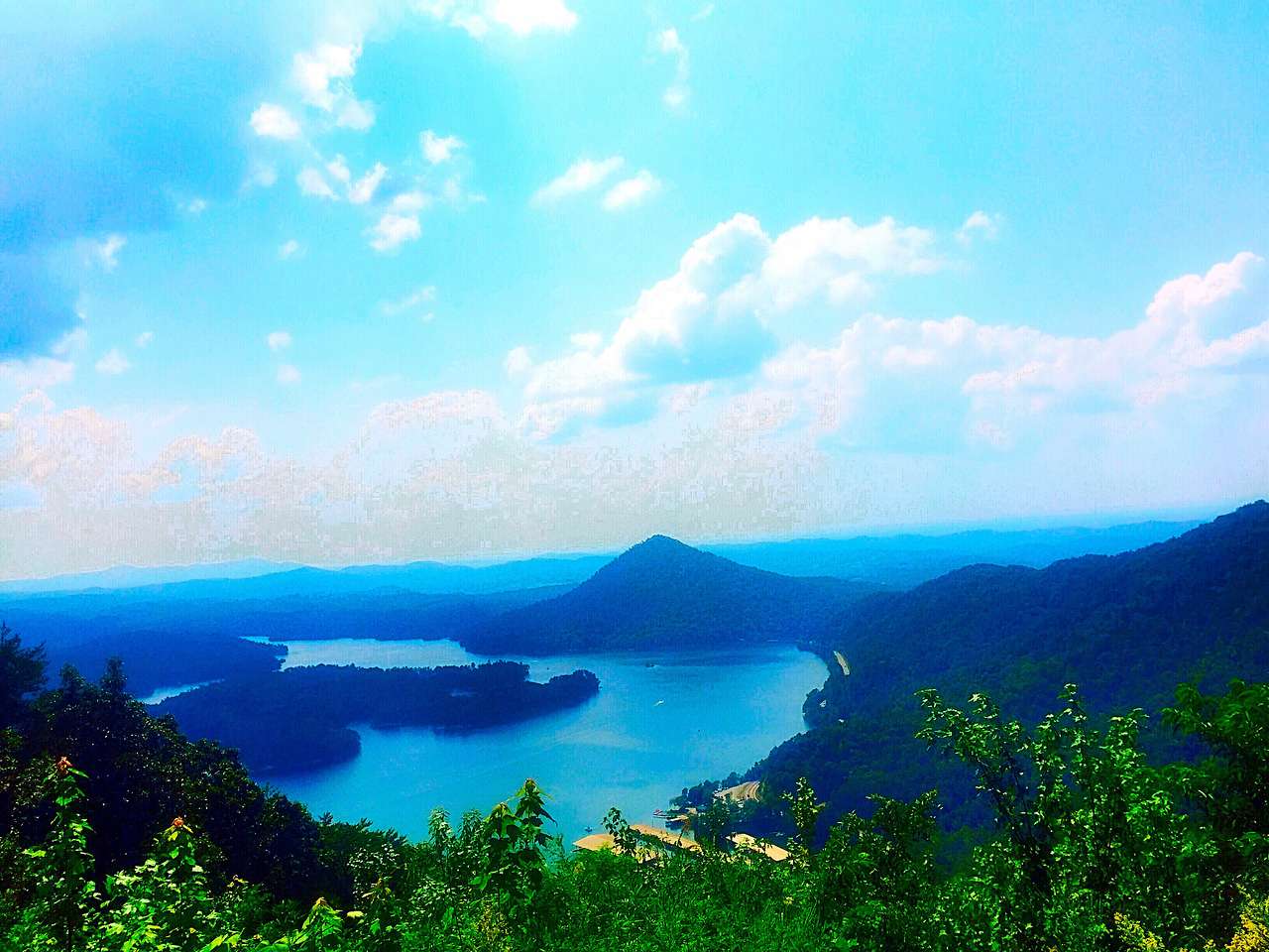 Beautiful Chilhowee Mountain. Aaaaaah, breathtakingly amazing view!