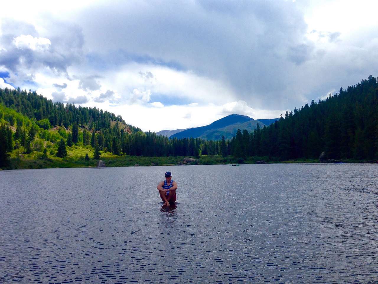 Chapman Reservoir at Chapman Campground