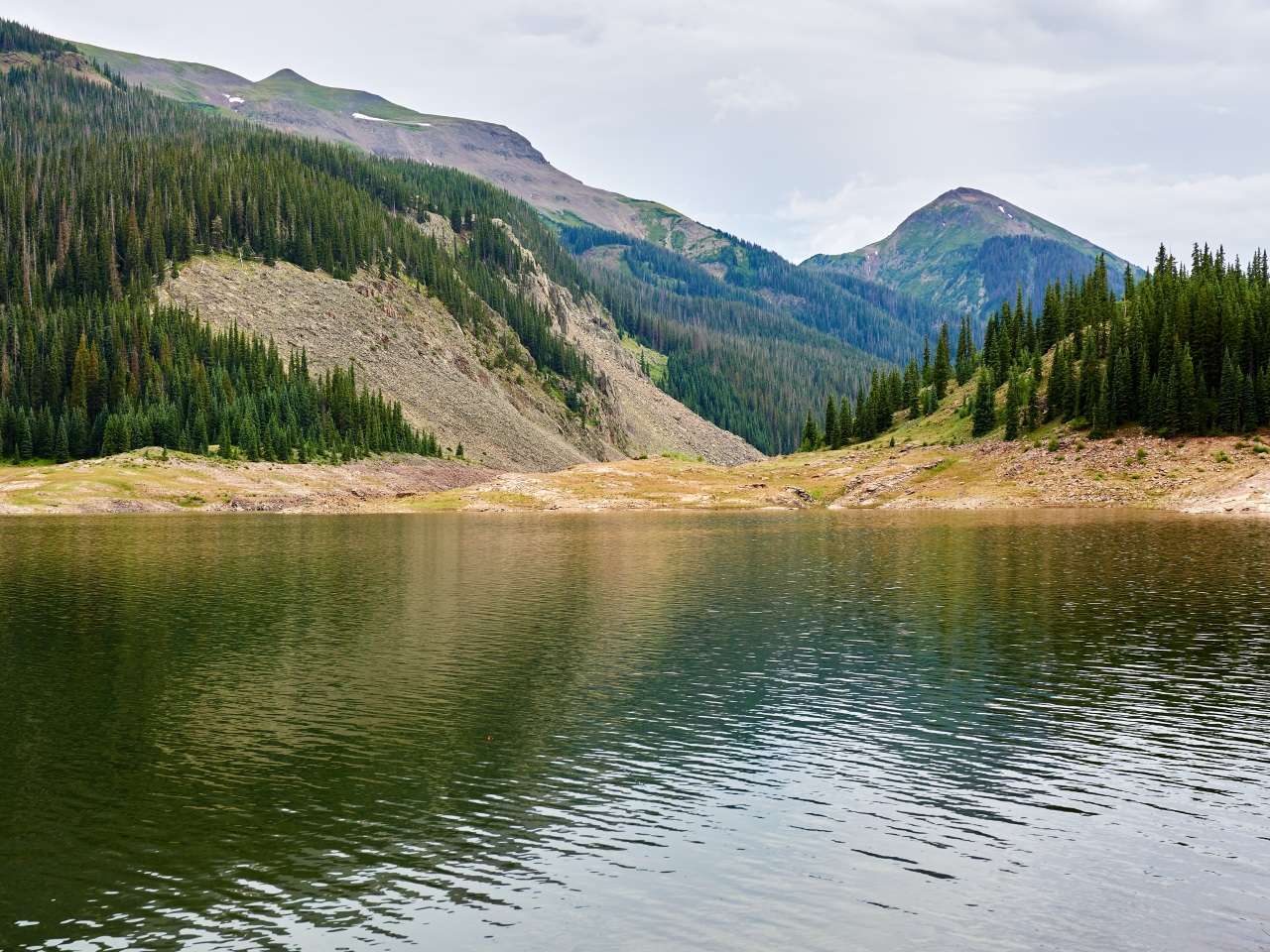 Great fishing can be had at Platoro Reservoir. 