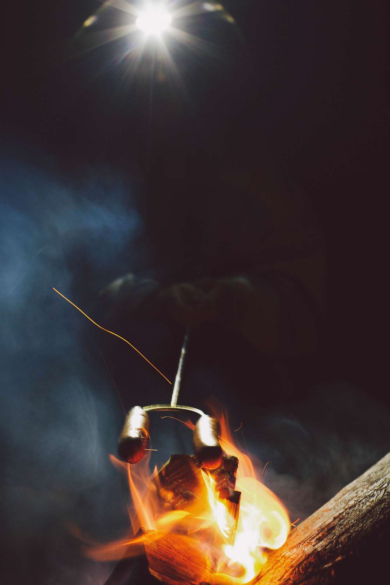 Nothing beats hotdogs over a fire