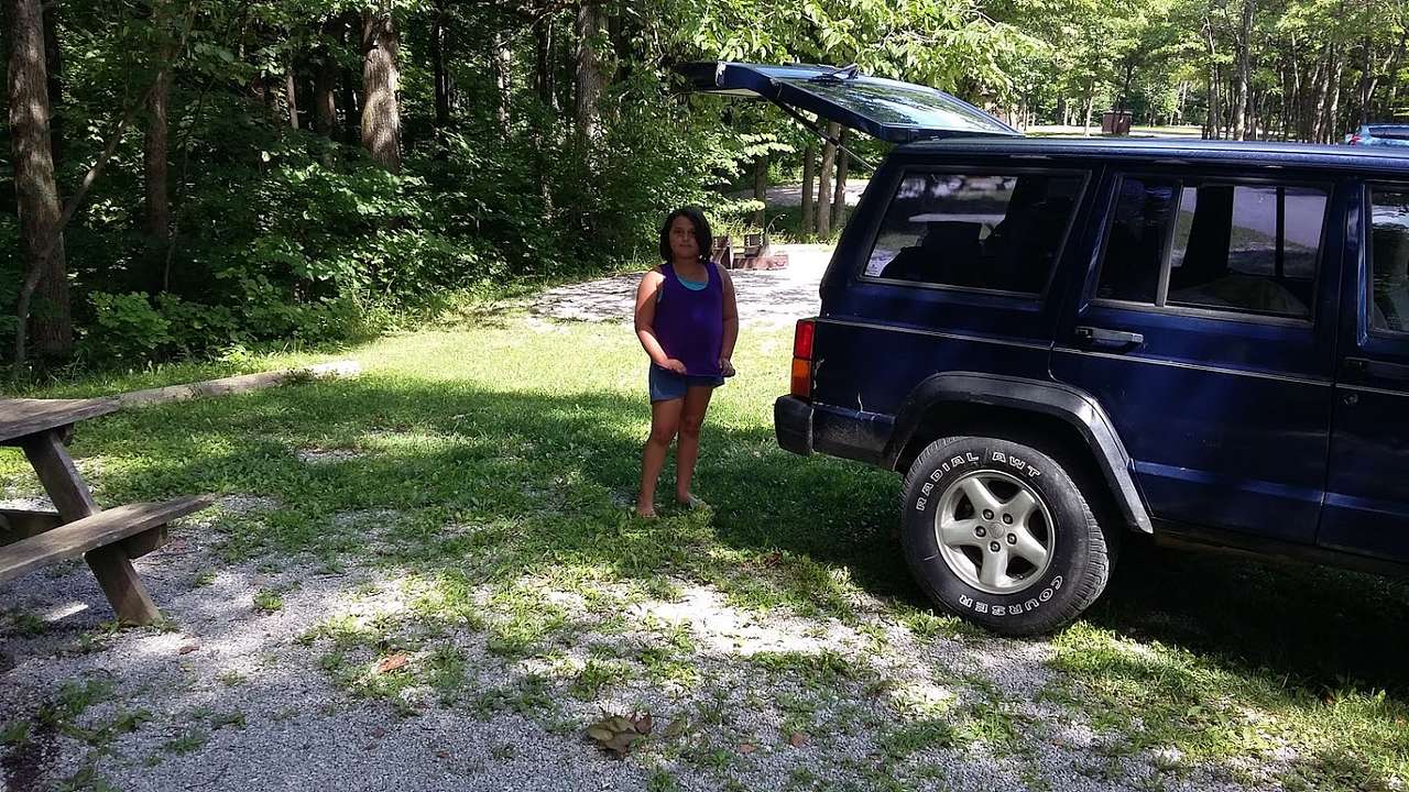 Find a good spot, and unload!