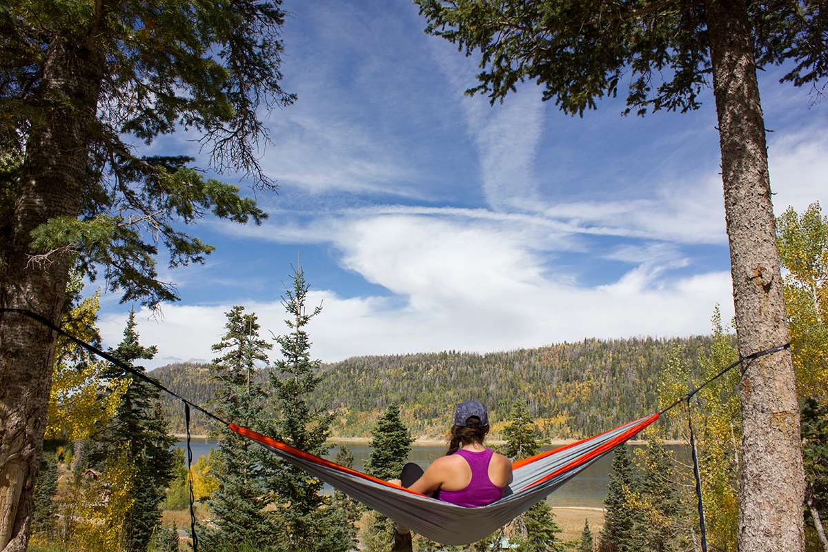 Can't really beat this view after hiking a total of about 24 miles at this point on the Virgin River Rim Trail!