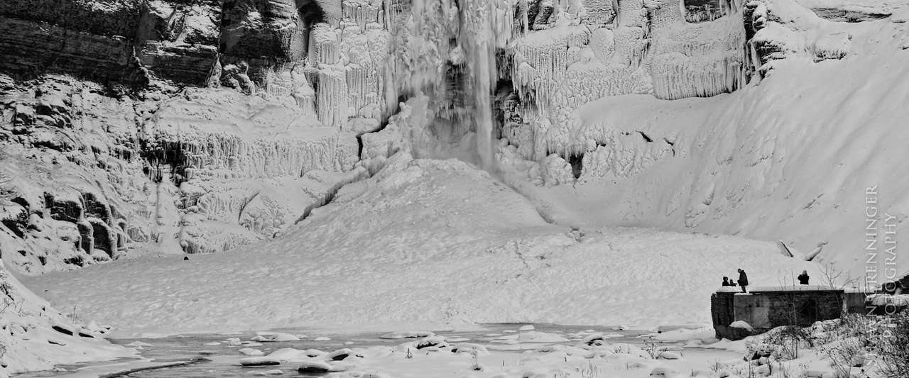 Frozen Taughannock