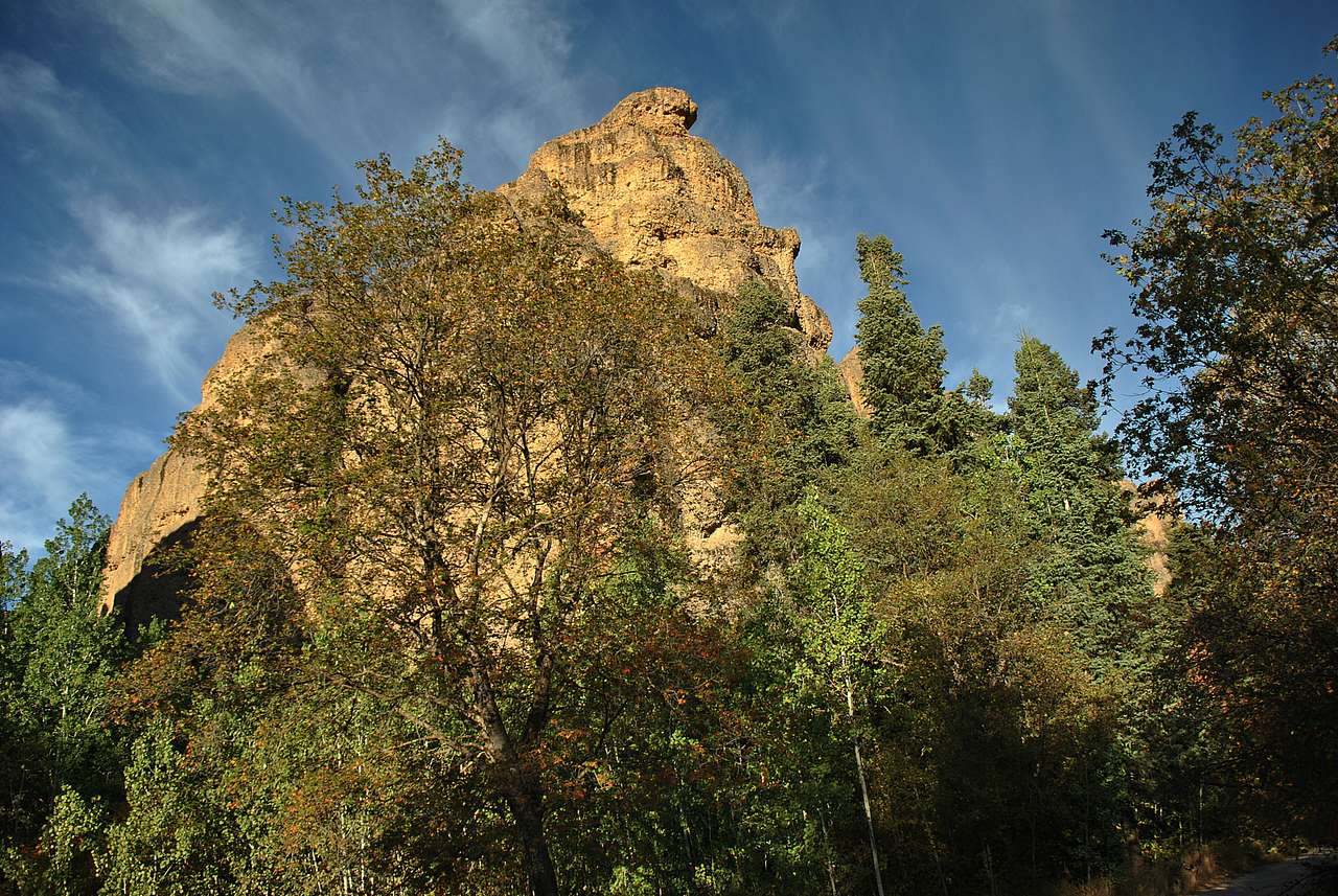 Maple Canyon is freaking gorgeous in the fall. This view is straight from the main road.
