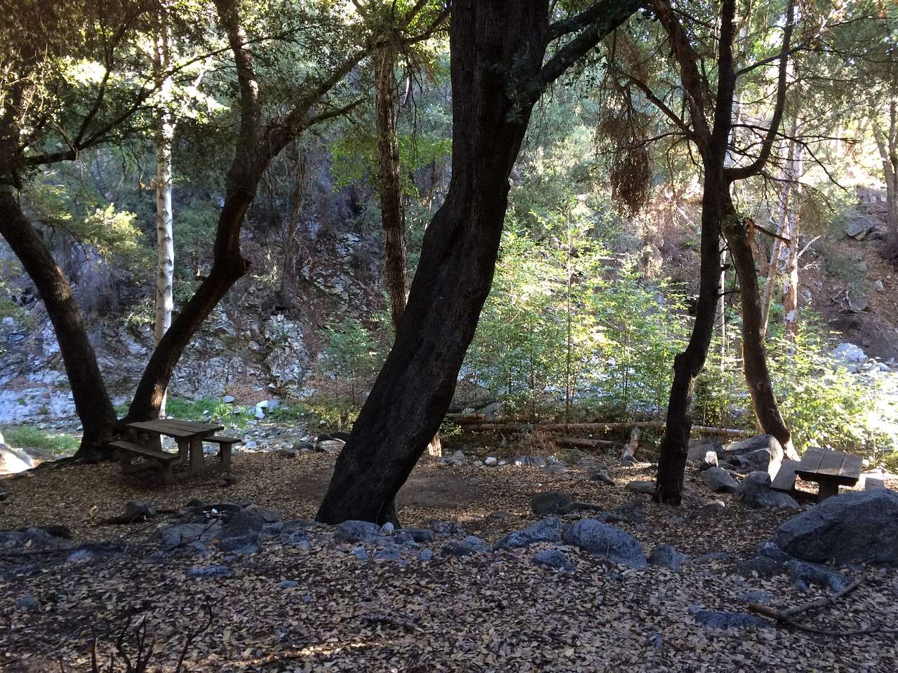 Perfect spot to set up camp.