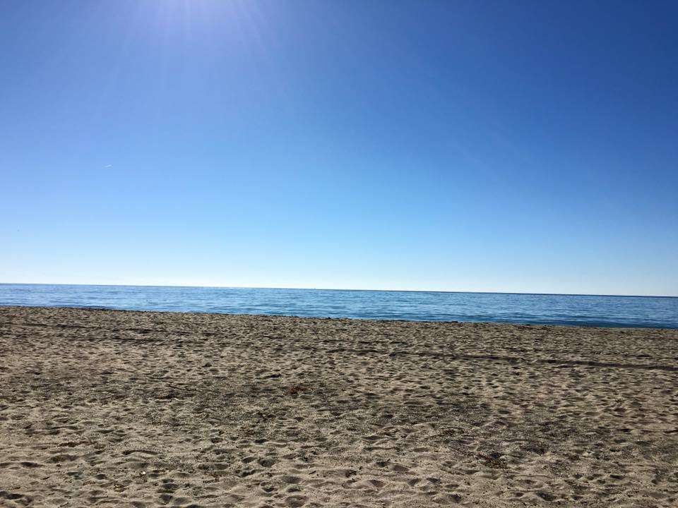 New Brighton State Beach, just down a nice path
