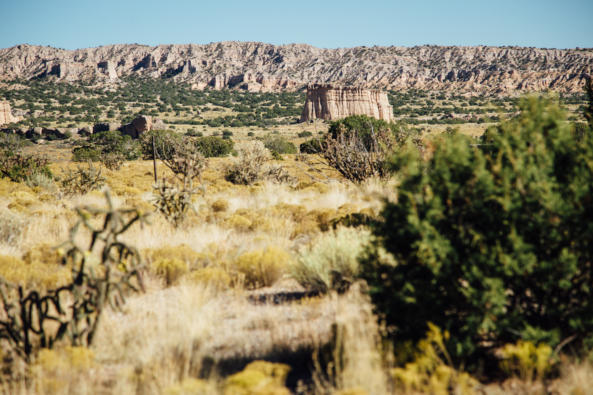 The landscape on the ride into El Rito is a real treat.
