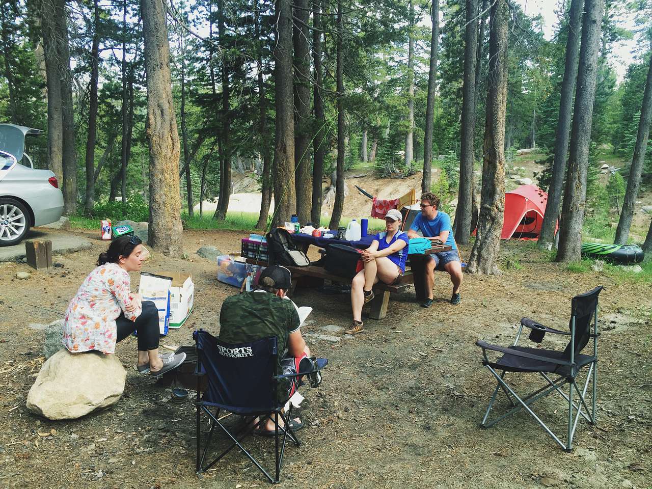 Lake Alpine Campground