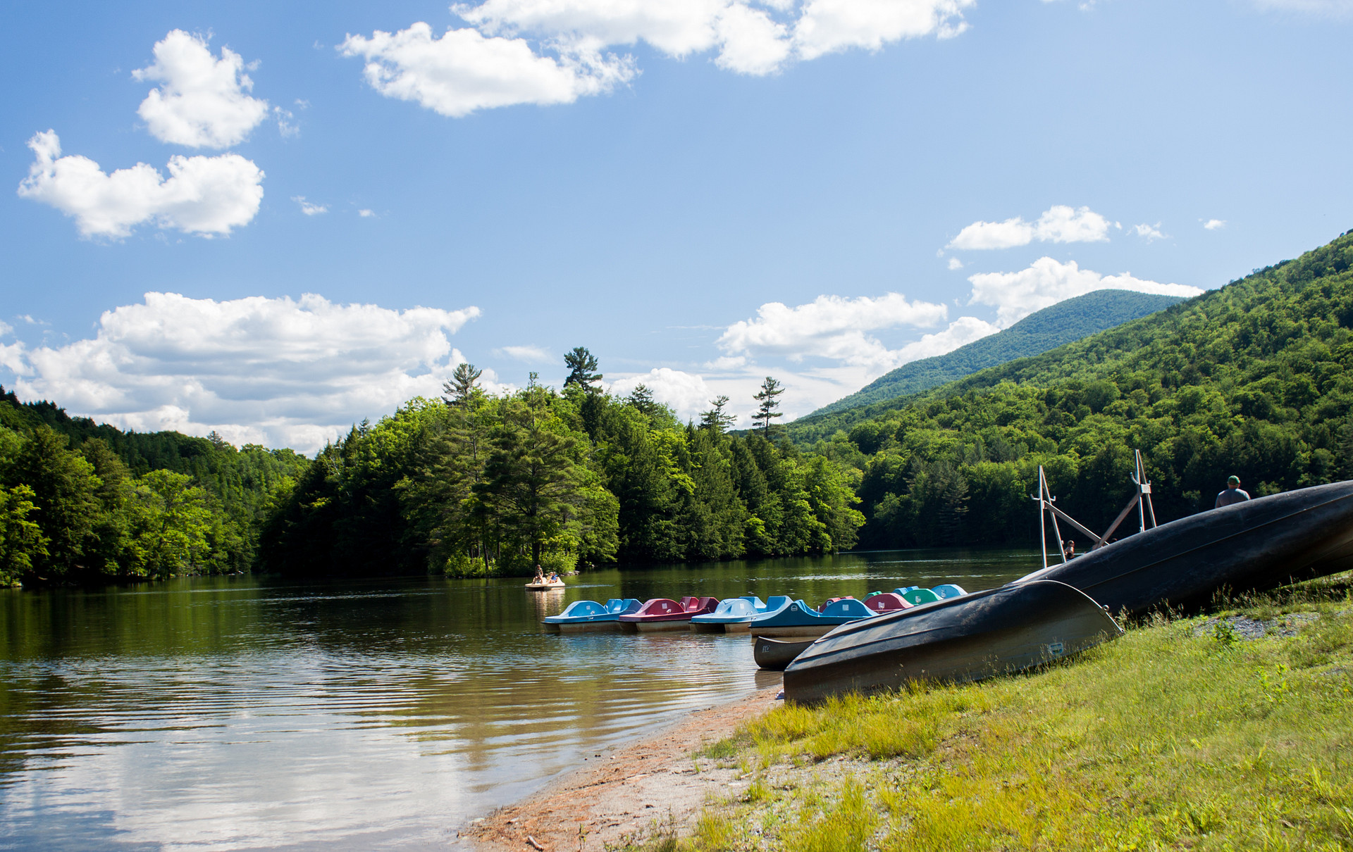 You can rent a boat!