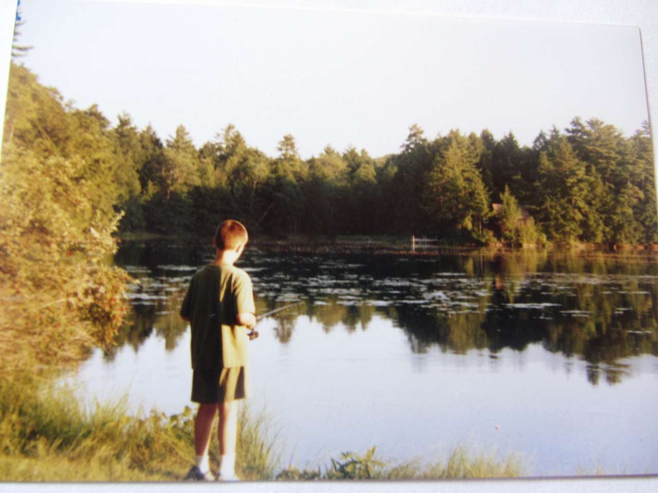 Camp site fishing