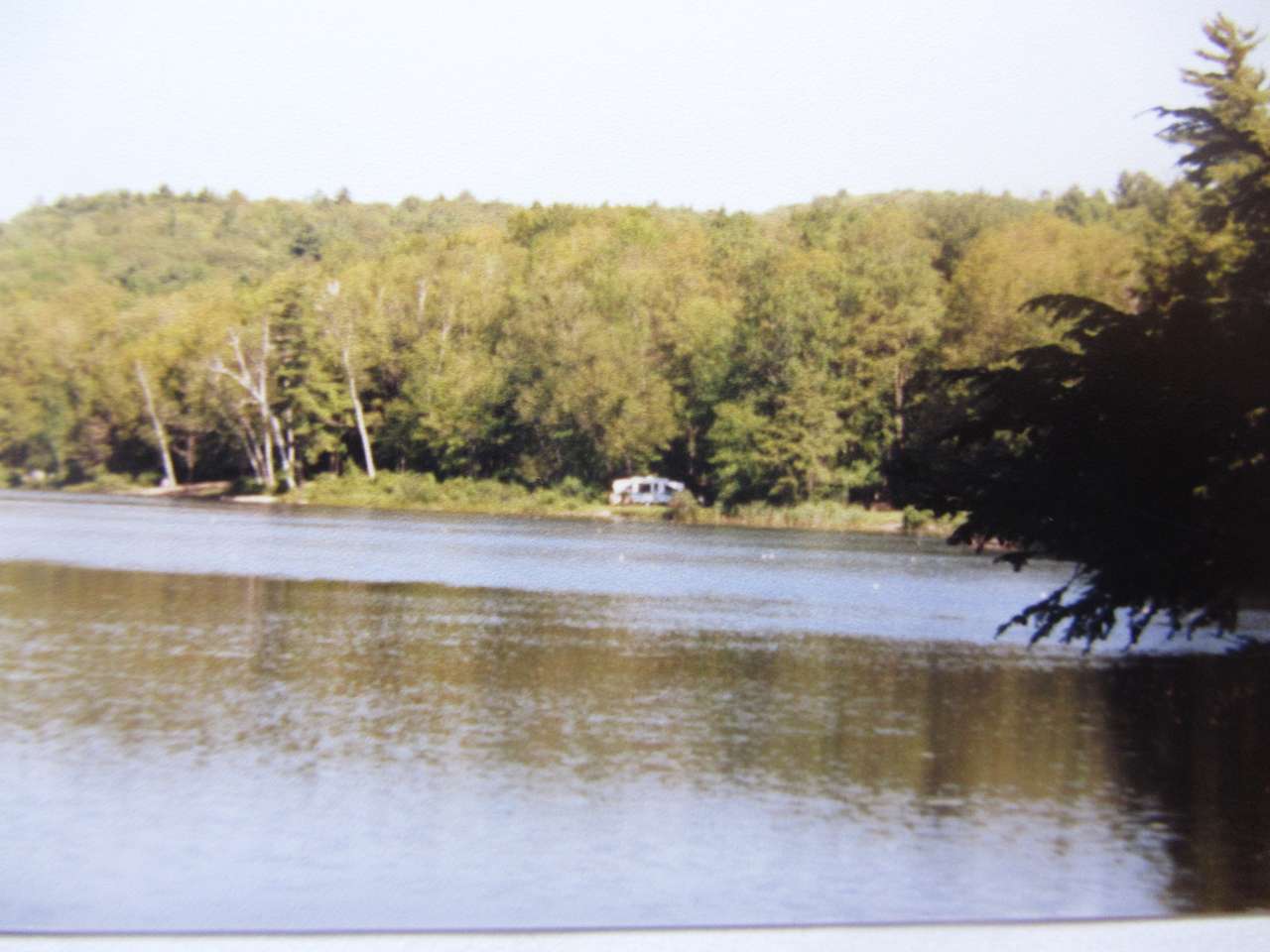 View of site 28 from the Crossover Trail