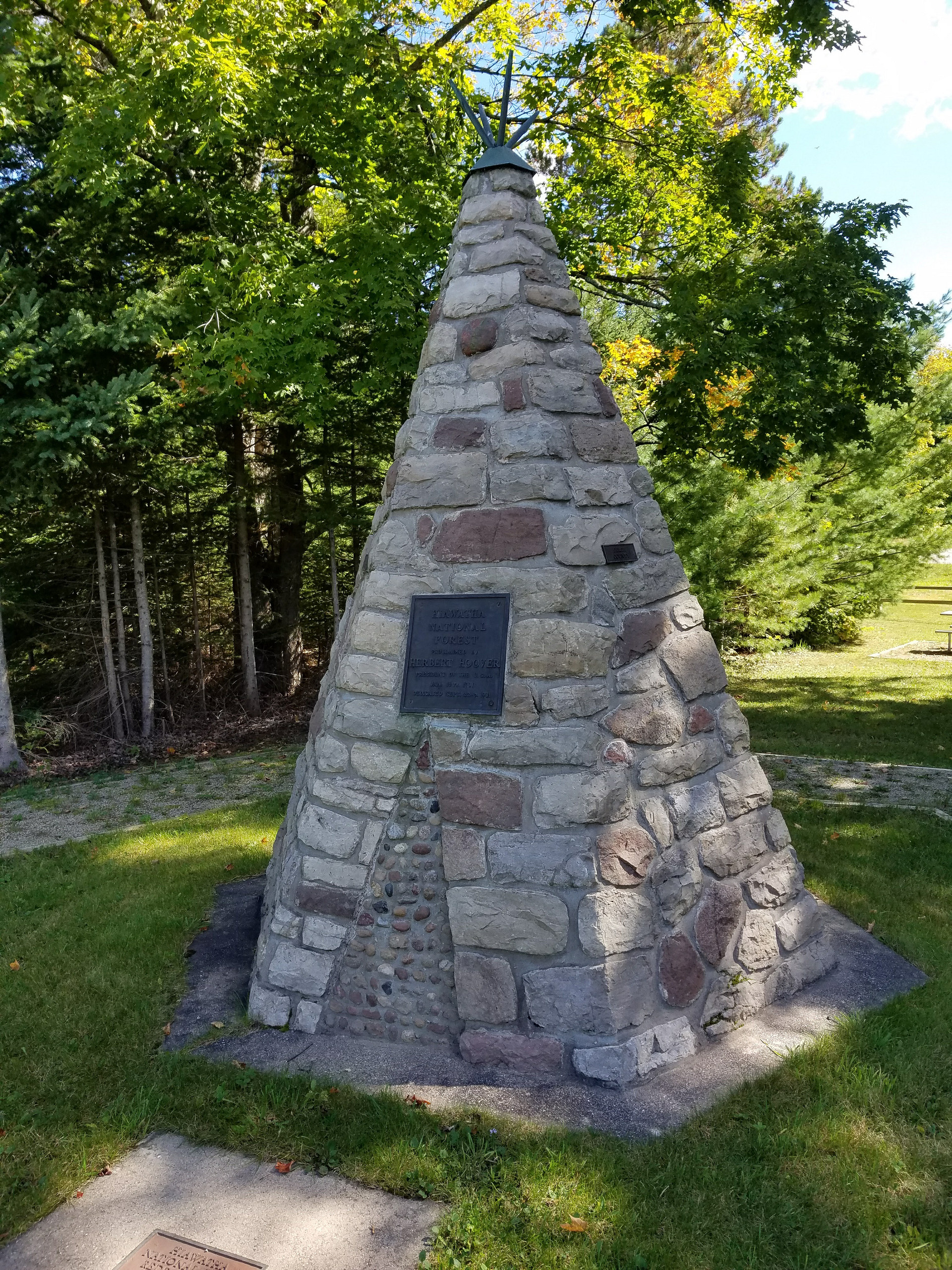Forest Dedication Plaque