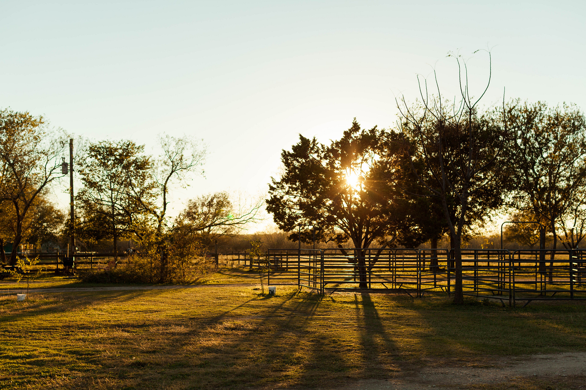 The campground is on 18 acres and the sunset was one of my favorite parts. 