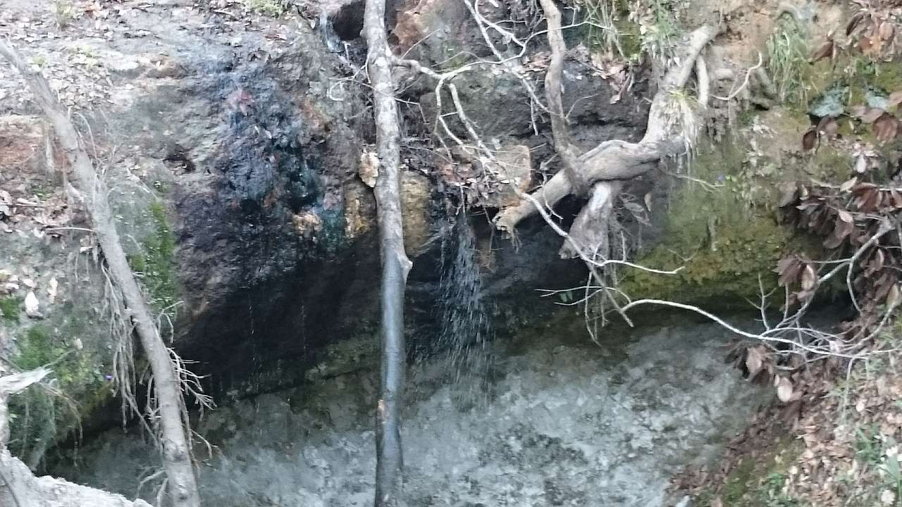 Short hike from the campground to this waterfall.