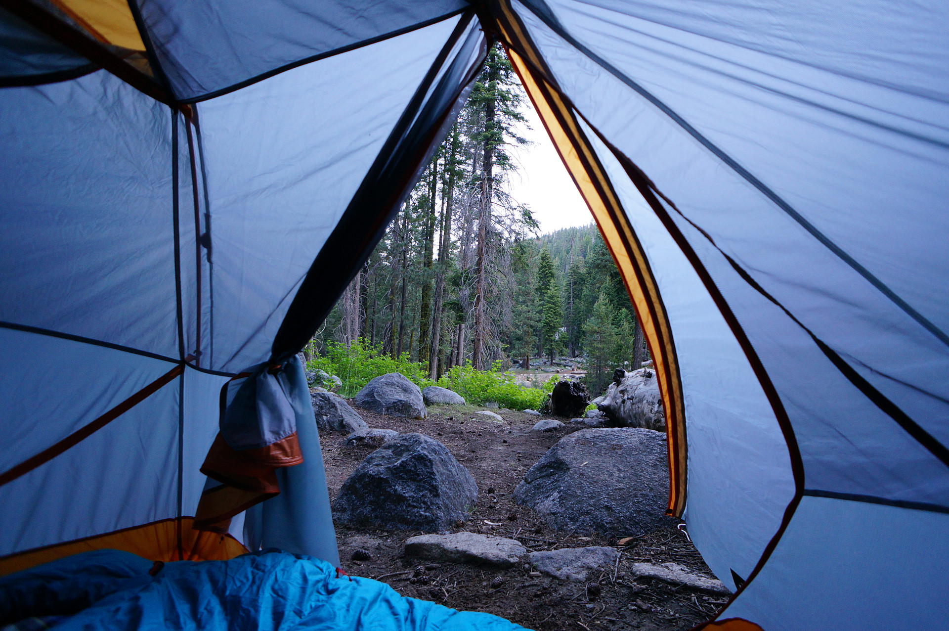 Tent view