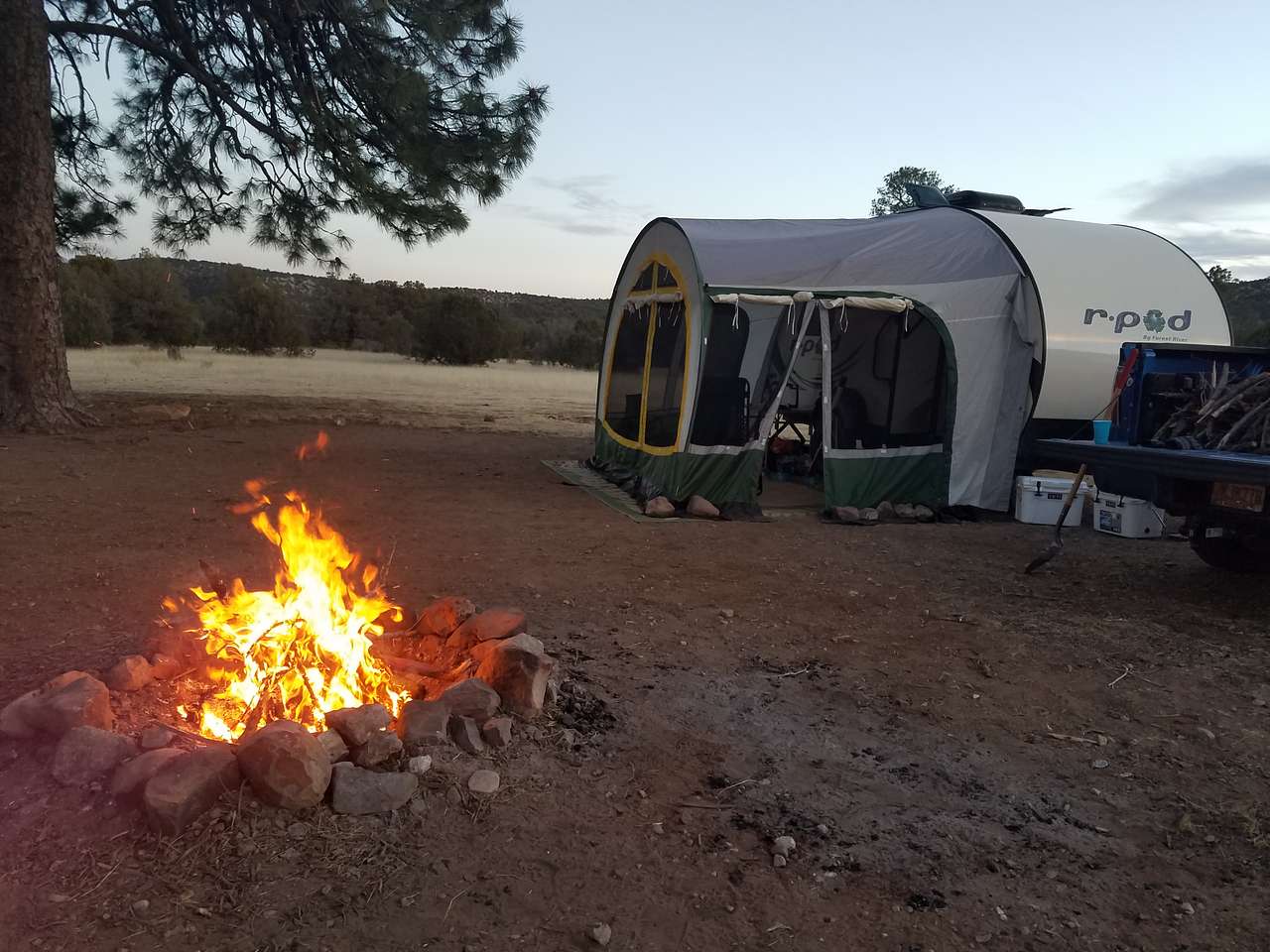 Great place for a campfire.