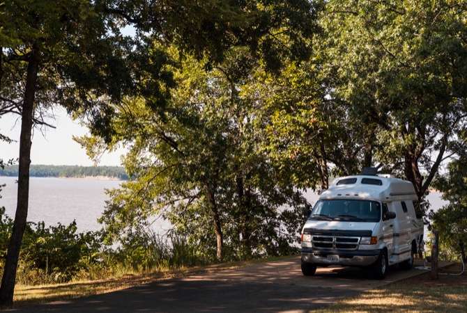 RV hookups.