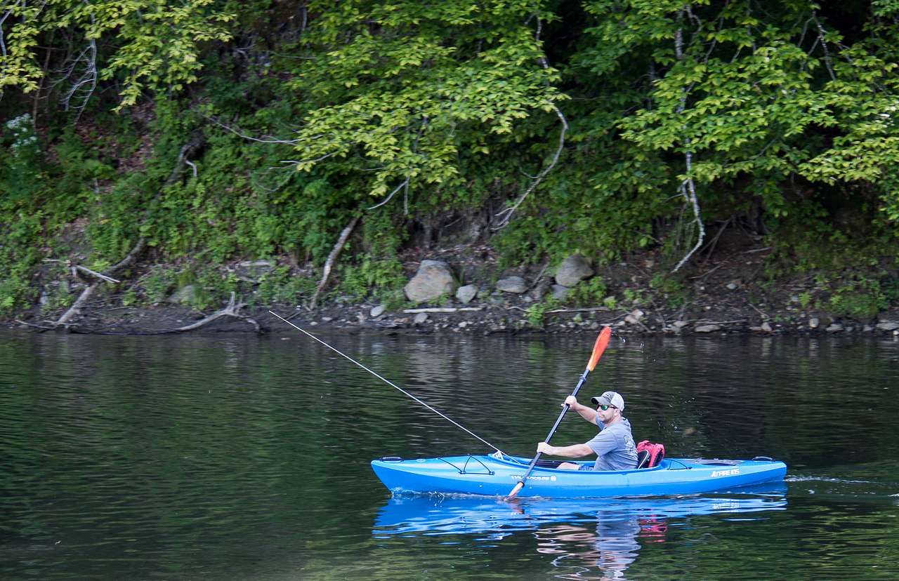 Kayaking is pretty good too