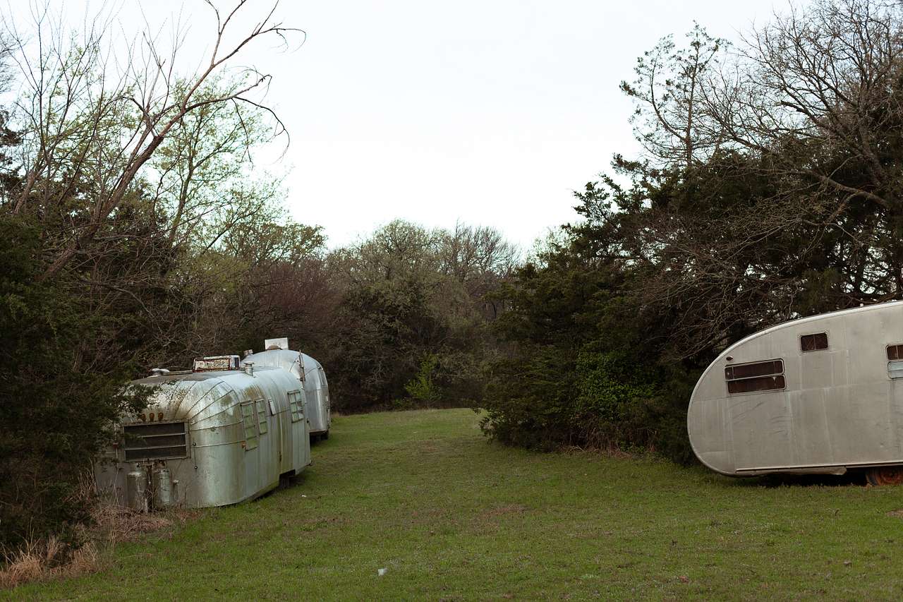 More airstreams on the property
