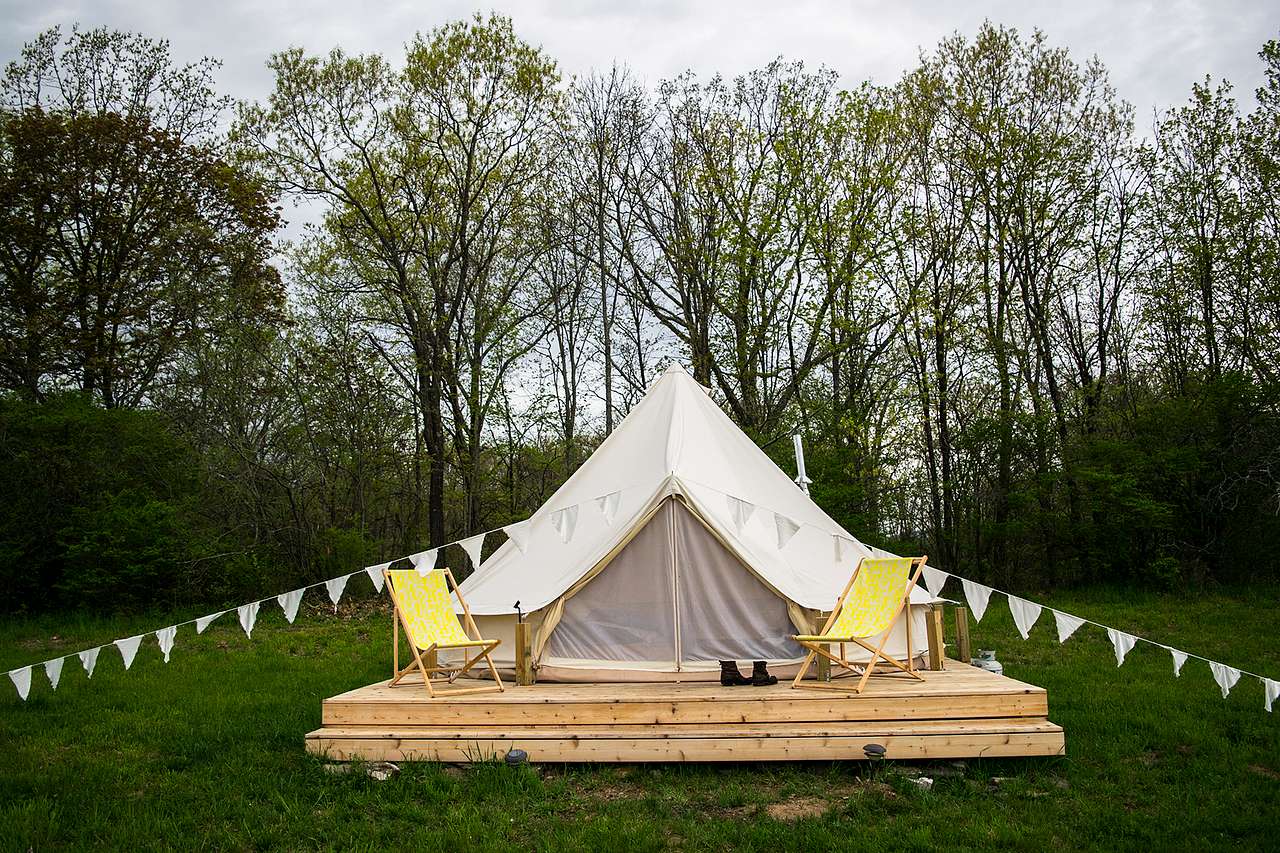 The tent!