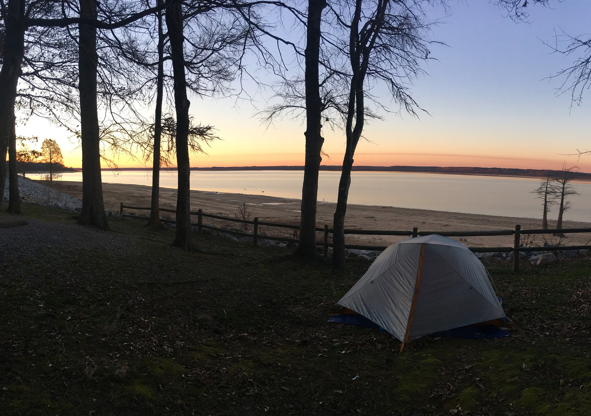 Great camping spot on the water!