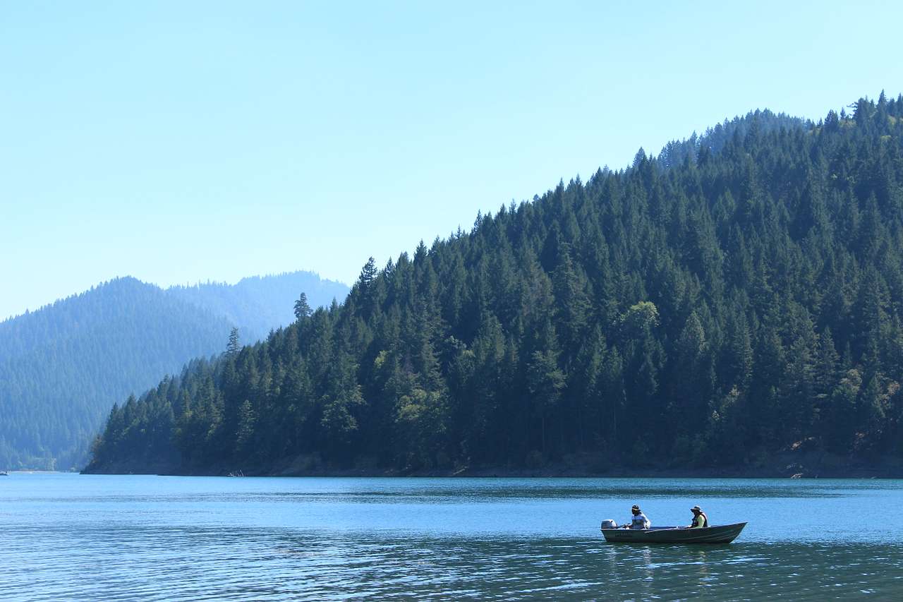 The Nearby Lake Ruth.